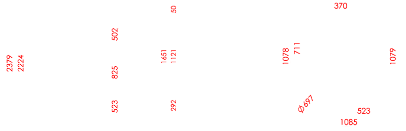Technical drawing of the Ferlin DW 160